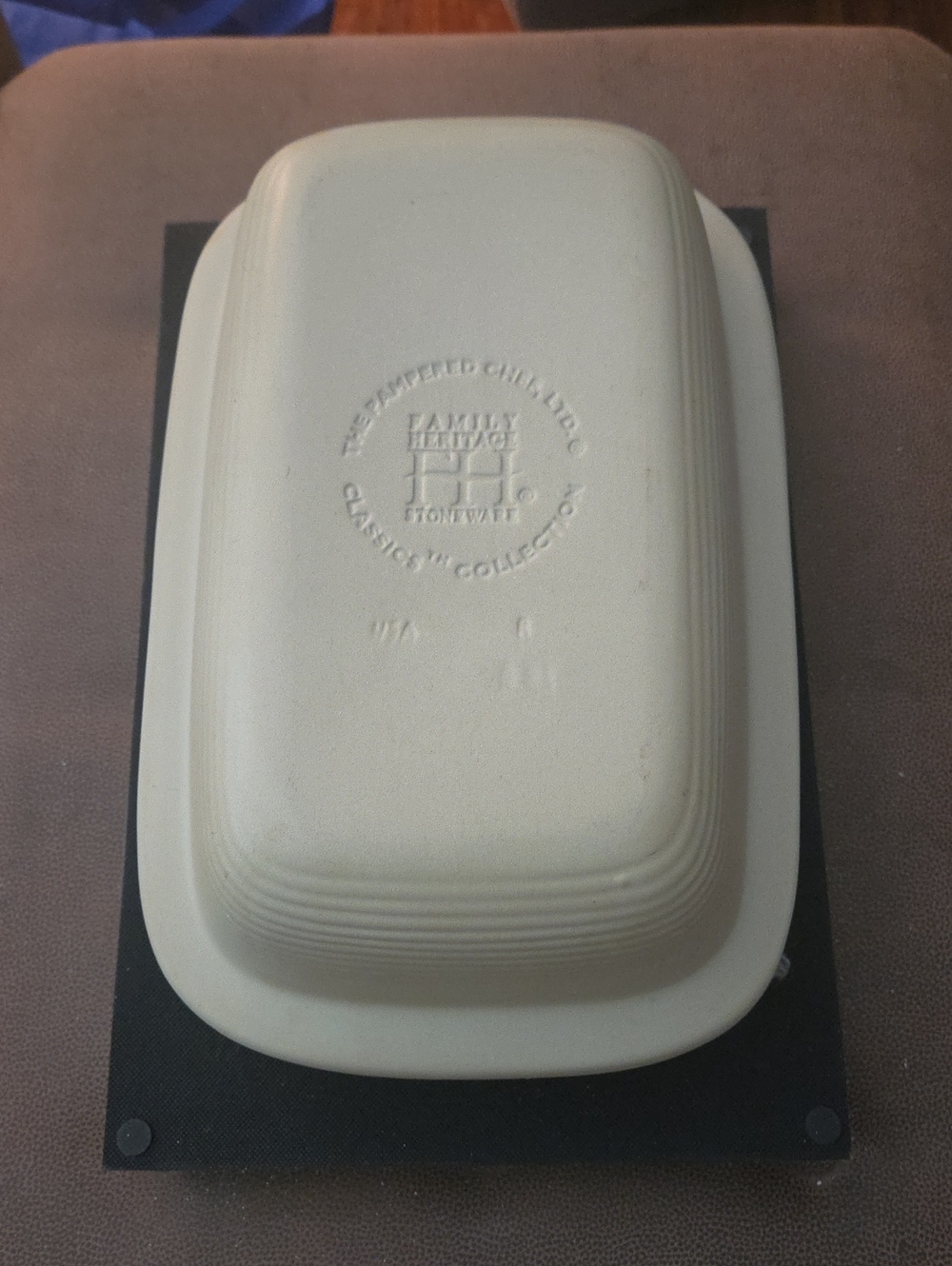 Pamperwd Chef Family Heritage Stoneware Rectangular Deep Roaster/Baker